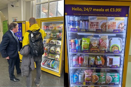 Meals For The NHS Fridges allow 24/7 food access